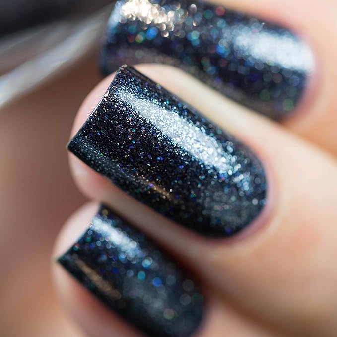 ILNP By Nightfall - Asphalt Blue Ultra Metallic Nail Polish