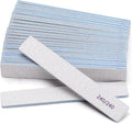 25 Count 240/240 Grit Nail Files for Natural Nails, Double Sided Emery Boards Fine Grit Nail File Manicure Tools