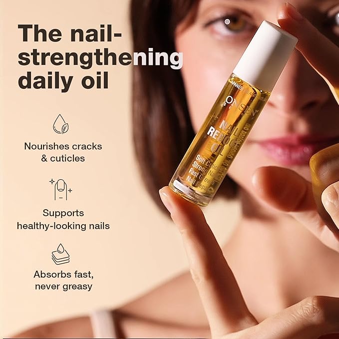 Onsen Secret Nail & Cuticle Repair Oil (2x10ml) - Dry Oil Formula - Japanese Tsubaki, Tea Tree & Jojoba - Strengthens Nails, Repairs Cuticles, Hydrates Skin & Hair - Natural & Vegan
