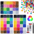3 Boxes 24 Color 3mm 4mm 5mm Jelly Resin Rhinestones Flatback Colorful Stones Gems Diamonds Charms for Nails Face Makeup Bedazzling Crafting Tumblers Bottles DIY Crafts Clothes Shoes Phones