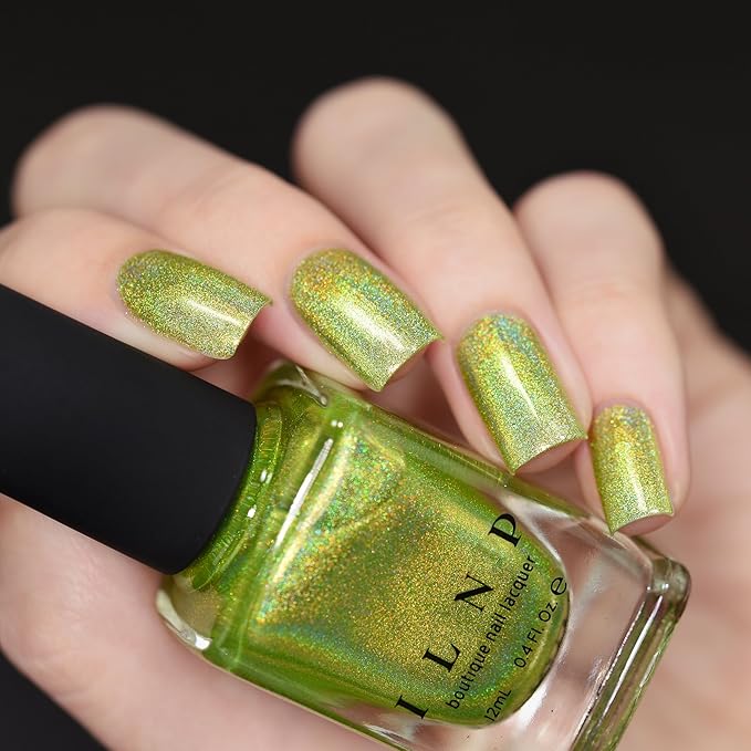 ILNP Sundance - Unique Key Lime Yellow Ultra Holographic Nail Polish
