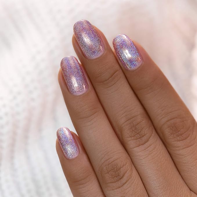 ILNP Get Cozy - Radiant Blush Pink Ultra Holo Nail Polish