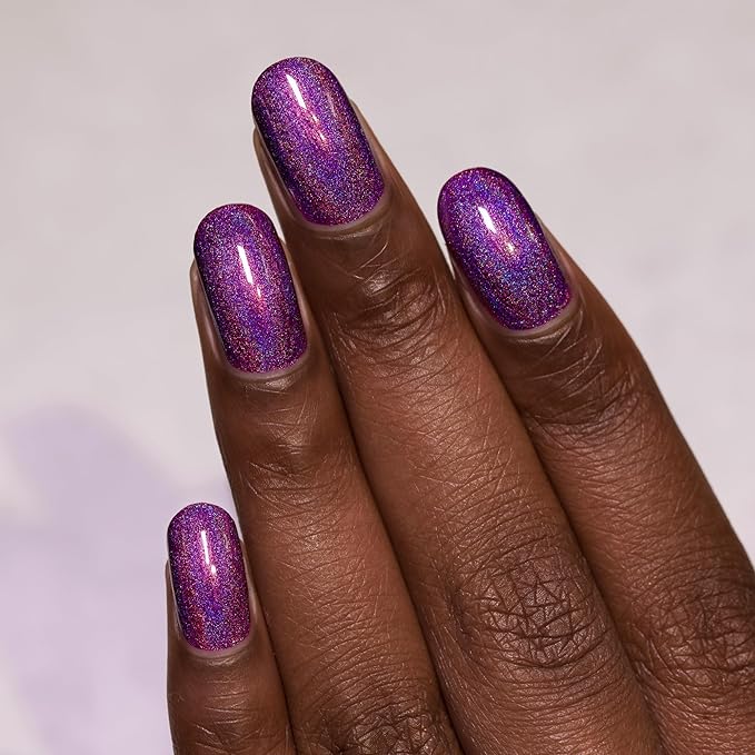 ILNP Kings & Queens - Saturated Burgundy Holographic Nail Polish