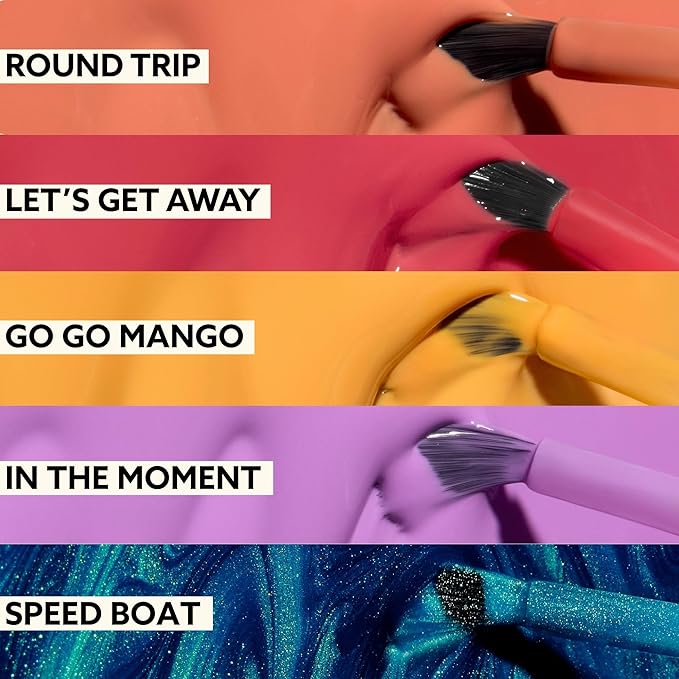 Dazzle Dry Mini Flight - Ticket to Paradise - 5 Mini Lacquers