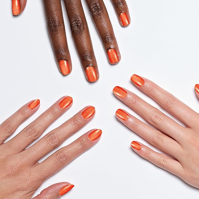 Sally Hansen Color Therapy Scented Nail Polish | Biotin, Argan Oil, Long Lasting, Healthy Nails, Nail Strengenther, Opaque | 293 Zest Intentions, Citrus Spritz| Bright Burnt Orange Nail Color
