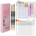 Professional Nail Art Brush Dotting Tools Kit (N31 White)