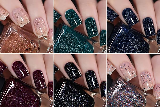 ILNP All Nighter Collection - Holographic Nail Polish Collection