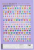 Deco Beauty Confetti -Super Thin & Easy-to-Apply Nail Art with The Cutest Designs-Durable & Long-Lasting Nail Art Stickers and Decals for Women, for DIY at-Home Manicures & Salon-Quality Nails