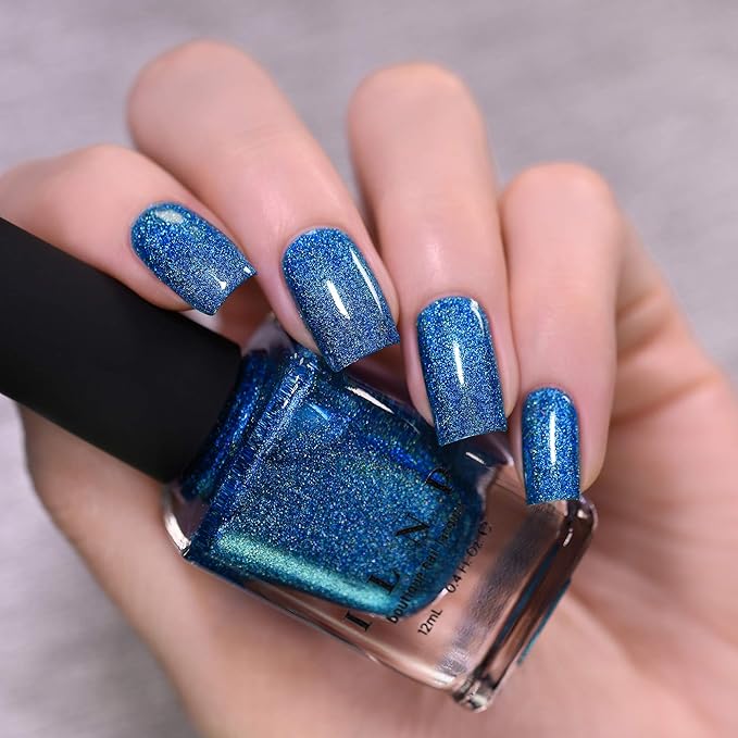 ILNP Serenity - Pacific Blue Ultra Holographic Nail Polish
