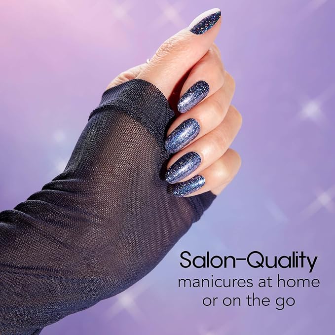 Color Street Dark Nebula Shimmer Nail Strips