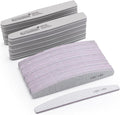 35 Count 100/180 Grit Nail Files and Buffers for Acrylic Nails, Washable Nail Buffer Double Sided Emery Boards Manicure Tools for Nail Tech