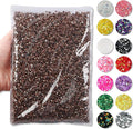Big Pack 3mm 50000PCS Resin Rhinestone Flatback Round AB Jelly Color Rhinestones for Nail Art, Bottles, Makeup Clothes Shoes Cup DIY Crafts Supplies