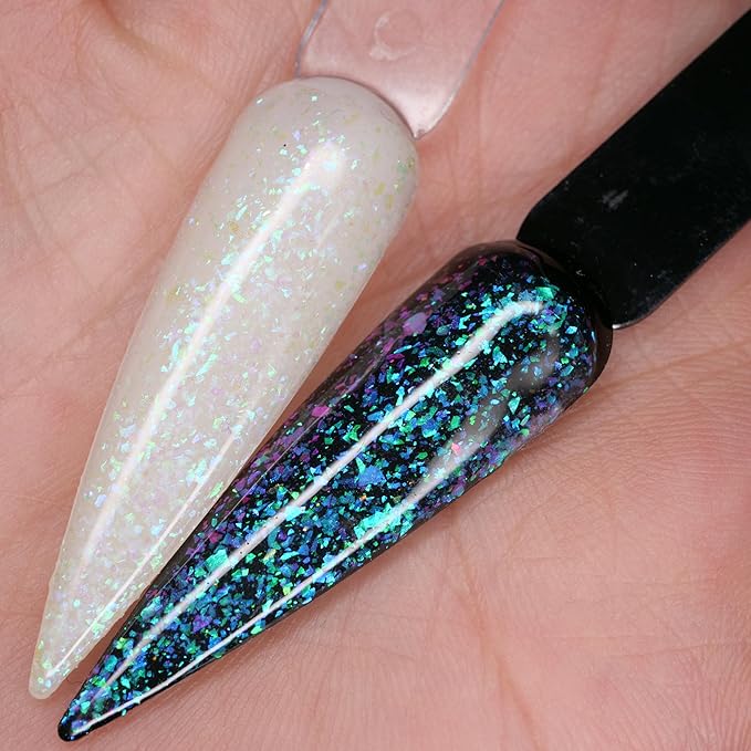 Glow in the dark Opal Gel Nail Polish 6 Colors Set Color Changing Semi Clear Gel Polish (GP014)