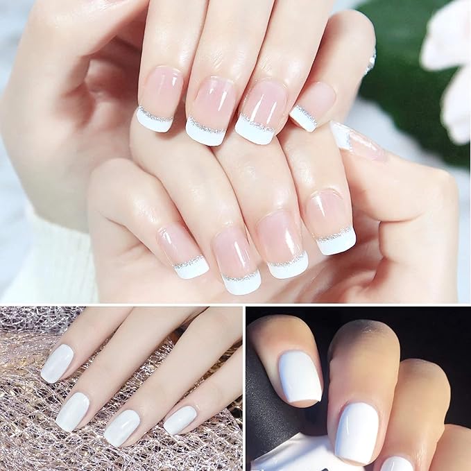 Vishine 24 Colors Gift Set Gel Nail Polish Kit Soak Off UV LED Nail Gel Polishes for Nail Art 8 ML/PC Pack of 24 Pretty Colors Series Kit