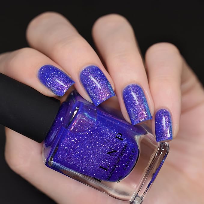 ILNP Deep End - Cobalt Shimmer Holographic Nail Polish