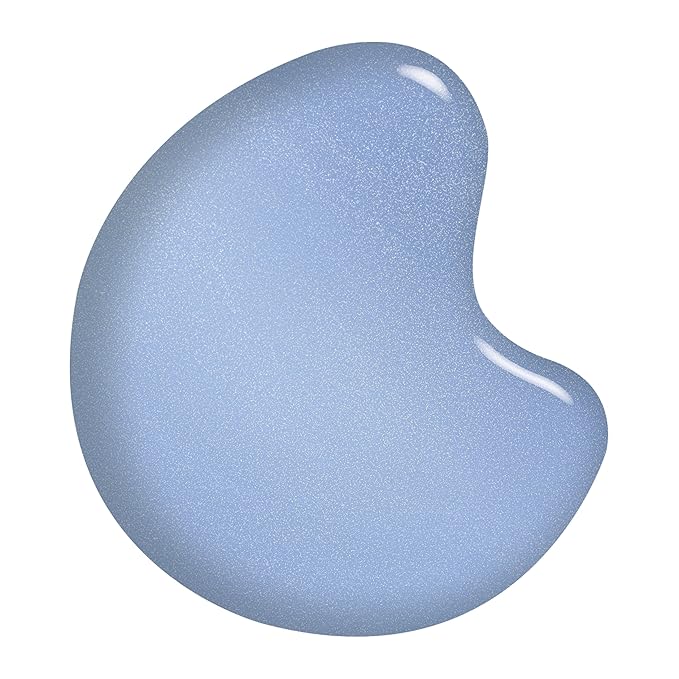 Sally Hansen Miracle Gel Salon Quality Nail Polish | Gel-Like Formula, Two-Step System, No UV Light Needed, Long Lasting | Sheer, Glossy | 627 Blue Skies Ahead | Gray Blue Nail Polish