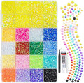 2mm-6mm Lemon Yellow AB Resin Rhinestones w B7000 Glue for Crafting Bedazzling Flatback Colorful Jelly Stones Diamonds Gems Bedazzler Kit for Nails Face Eyes Makeup Tumblers Bottles DIY Crafts