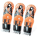 Polka Dot Flip Flop Manicure Sets Personal Care Tools Manicure Kit 6 counts Orange