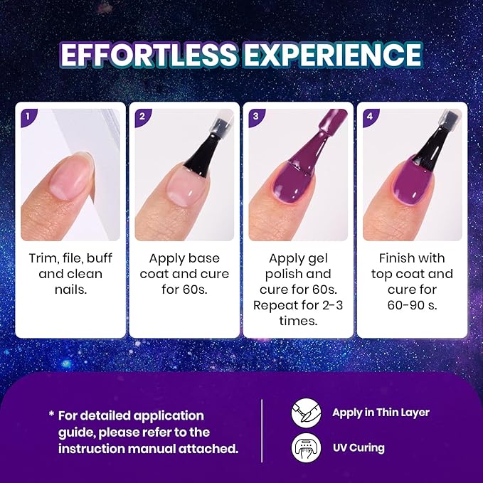 Beetles Chameleon Gel Nail Polish Set - 20 Color Stellar Mirage Cat Eye Temperature Changing Shifting Gel Polish Magnetic Jelly Nails Soak Off UV LED Nail Art Spring Gift for Women&Girls