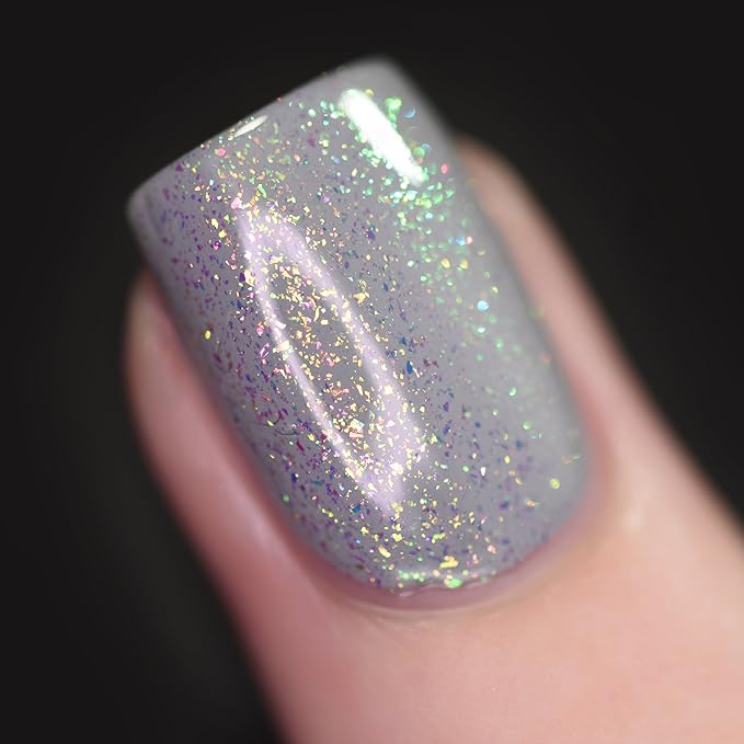 ILNP Limitless - Vivid Pink, Bright Green Iridescent Topper Nail Polish
