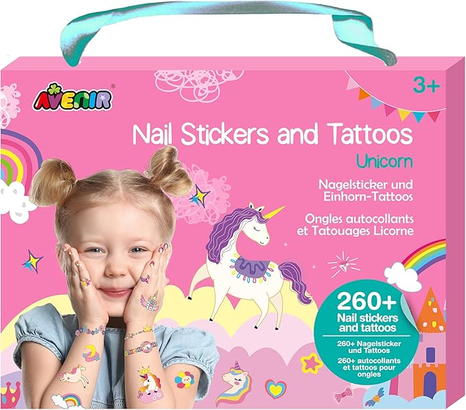 Avenir - Nail Stickers & Tattoos - Unicorns