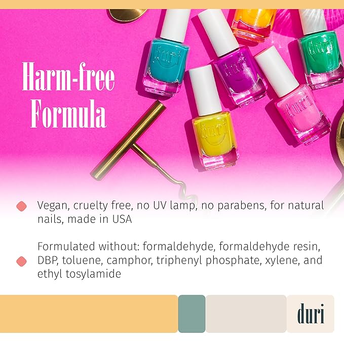 duri 792 Flamingo Frose - Bubble Gum Pink Nail Polish