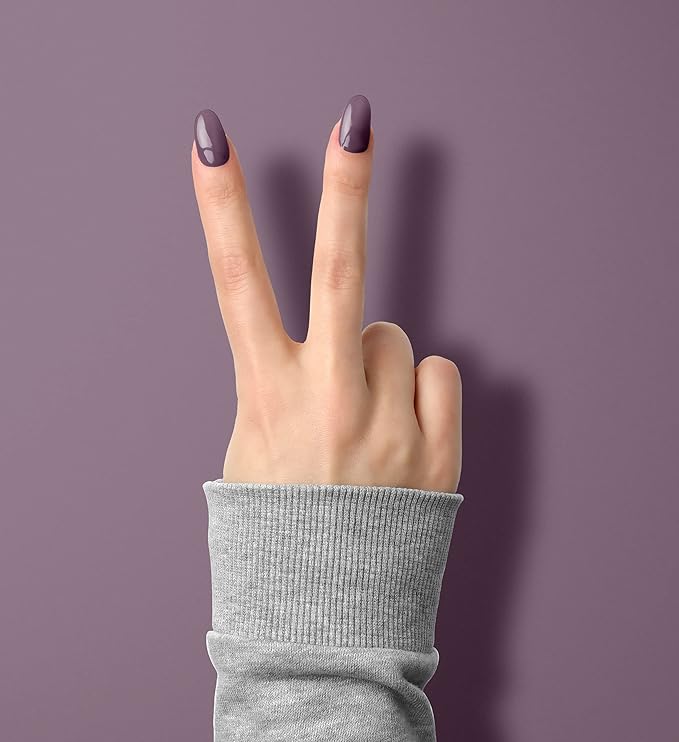 LeChat - Perfect Match Gel Polish - Campari Soda - Deep Raisin with Cream Finish - (0.5 Ounce) - Easy Application - Soak Off Formula