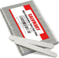 Professional Disposable Zebra Nail Files 100/180 Grit 5" Double Sided Emery Board Manicure Pedicure Tools 100Pcs