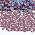 Bymitel Hotfix Crystal Rhinestones Round Gems Iron on DIY Jewelry Making Flat Back for Crafts,Lt. Amethyst, 2.4mm(SS8/2880pcs)