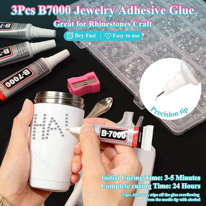 20000Pcs Silver White Crystal Flatback Jelly Resin Rhinestones for Bedazzling, Mix Sizes White Clear Rhinestones Gems Bedazzling for Crafting, Flatback Rhinestone for DIY Face Makeup Crafts Tumblers