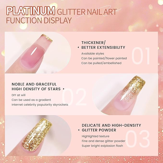 Finger Secret 4 Colors Set Ombre Gel Nail Polish,Pat Painting Gradient Blooming GelS Polish Palette with 20Pcs Nail Sponges for 3d Gel Nail Art can be Painted in Salon or Home Use (k8)