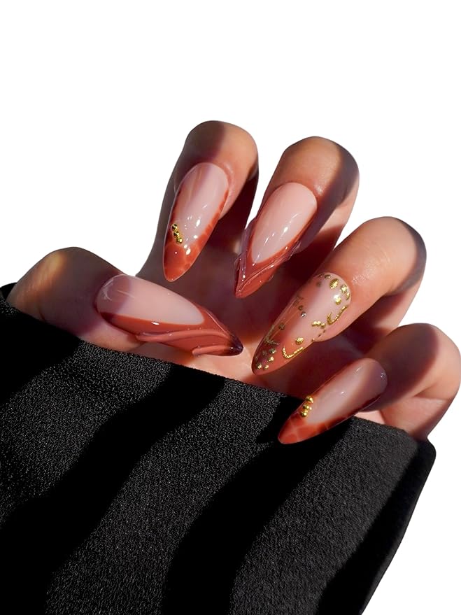 HAND-PAINTED White Press Ons Neon Small Press on Nails Long French Press on Nails Coffin Medium Short Nail art Fake Nail Art Kit with 7g Glue on Nails Handmade Almond Square Nails (TJ-6, Custom)