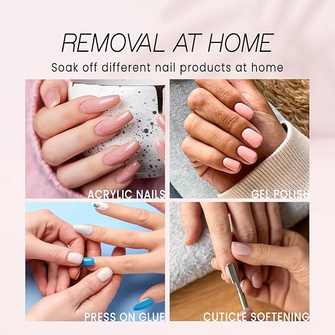 Nail Spa Acetone Resistant Soak Off Warm Water Bowl Manicure Nail Soak Bowl Manicure Treatment Tool