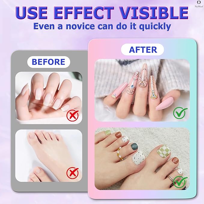 12 Colors Nail Art Pens Set – 0.5mm Fine Tip Nail Art Markers & Quick-Dry Nail Polish Pens for DIY Nail Art, Manicure, Salon Drawing, Dotting & Painting (12 PCS)