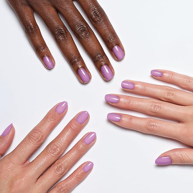 Sally Hansen Miracle Gel Supercharged Pinks Nail Polish | Salon Quality Gel-Like Formula, Two-Step System, No UV Light Needed, Long Lasting | 580 Unstop-purple | Purple Crème Nail Color