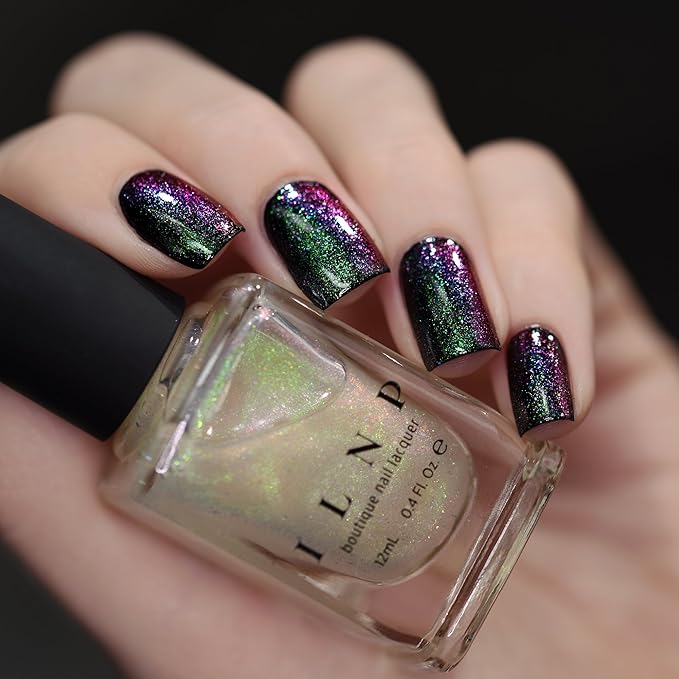 ILNP Renegade - Green, Blue, Violet Iridescent Topper Nail Polish