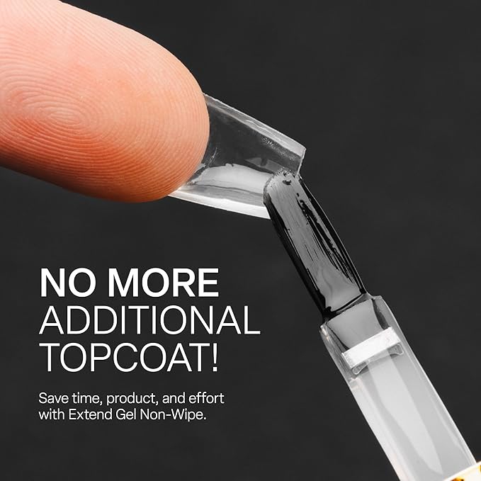 APRÉS Nail Non-Wipe Extend Gel, Soak Off HEMA-Free Gel-X Tips Adhesive 15ml / 0.5oz