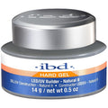 IBD Hard Gel LED/UV Builder Natural II – Builder Gel for Nails Extensions & Sculpting, Strong Long-Lasting Nail Enhancement, 0.5 oz