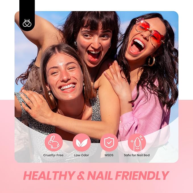 Beetles Jelly Gel Nail Polish Set - 6 Colors Nude Pink Gel Polish Kit Neutral Shimmer Translucent Sheer Gel Soak off Uv Nail Concealer Peach Juice Collection French Nail Art Manicure Gift for Women