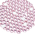 720pcs Flat Back Rhinestones Glitter Round Crystal Gems Glass Rhinestones for Crafts Nail Art Clothes Shoes DIY Decorations, Pink, SS20, 4.6-4.8mm
