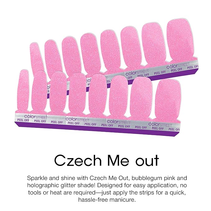 Color Street Czech Me Out Nail Strips