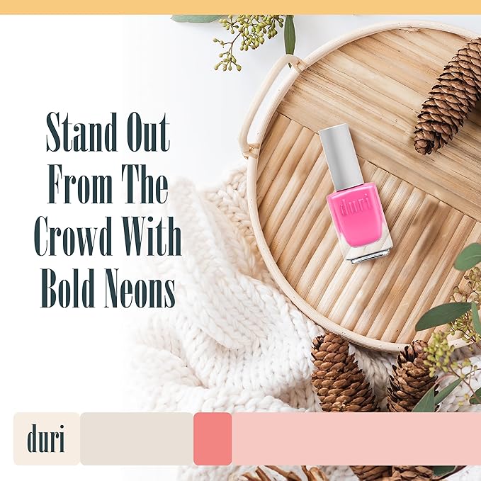 duri 792 Flamingo Frose - Bubble Gum Pink Nail Polish
