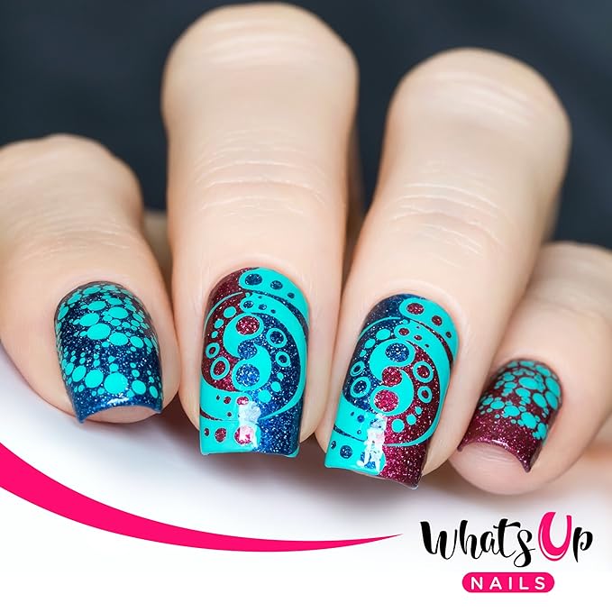 Whats Up Nails - Galaxy Plates 2 Pack (B011, B068) for Nail Art Design