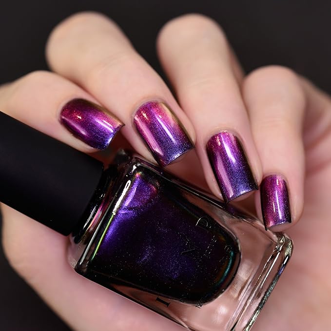 ILNP Tilted - Purple, Magenta, Orange, Green Color Shifting Ultra Chrome Nail Polish