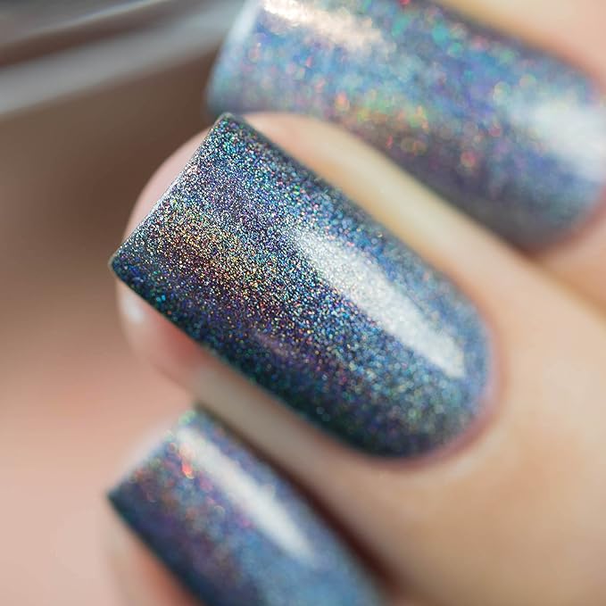 ILNP Park Place - Dusk Blue Ultra Holographic Nail Polish