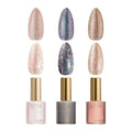 APRÉS Astral Gel Color Set, 3 Colors, HEMA-Free & TPO-Free Salon Quality Nail Gel Polish Trio Bundle (Astral Shimmery Cat Eye, Set 3)