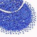 5000PCS SS6/2mm Crystal Rhinestones (Blue/Sapphire), Bedazzling Flatback Glass Rhinestones for Crafting, Gems Diomand Charms for Tumbler Shoes Clothing Mugs Nail Art
