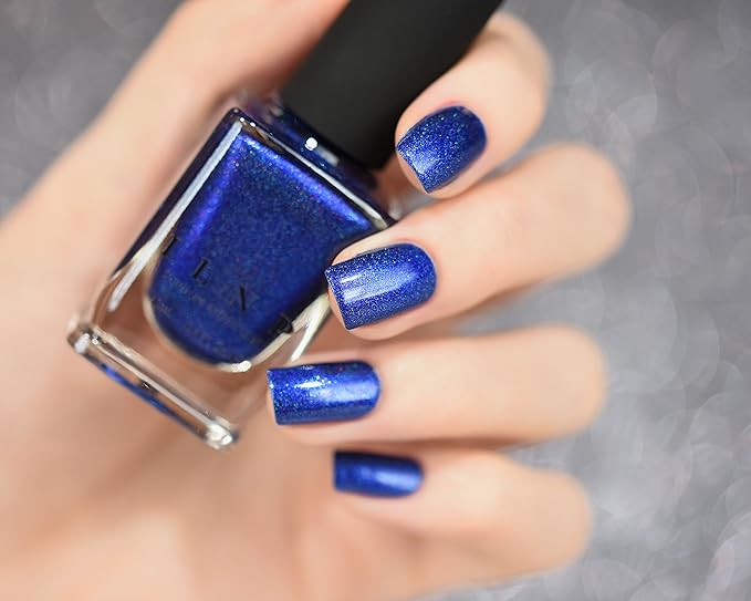 ILNP Summer Stargazing - Royal Blue Holographic Nail Polish
