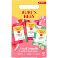 Burt's Bees Face Mask Bundle Set for Valentine's Day, Hydrating Watermelon, Calming Rose, & Refreshing Cucumber, Face Sheet Masks for Single Use Skin Care, 99% Natural Origin, 3 Count, 0.33oz Each
