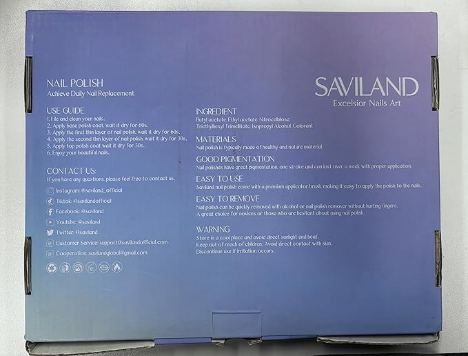 SAVILAND Nail Polish Set Quick-Dry: Summer Jelly Pastel Pink Nail Polish Kit Base-Top Coat 0.34 oz Macarons Candy Transparent Nudes Bluk Polish Non Gel for Finger Toe French DIY Set Women Home